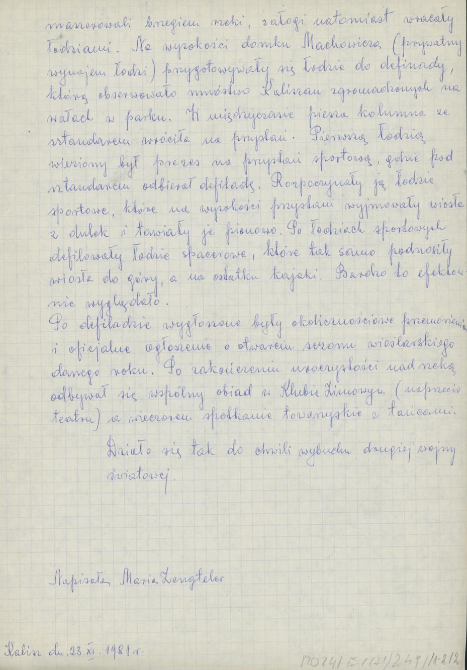 Uroczystość otwarcia sezonu wioślarskiego na rzece Prośnie w Kaliszu