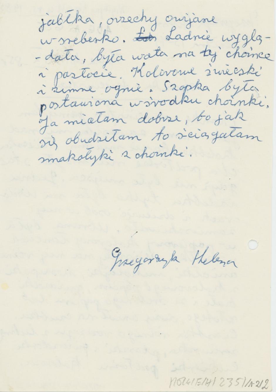 Choinka z dzieciństwa