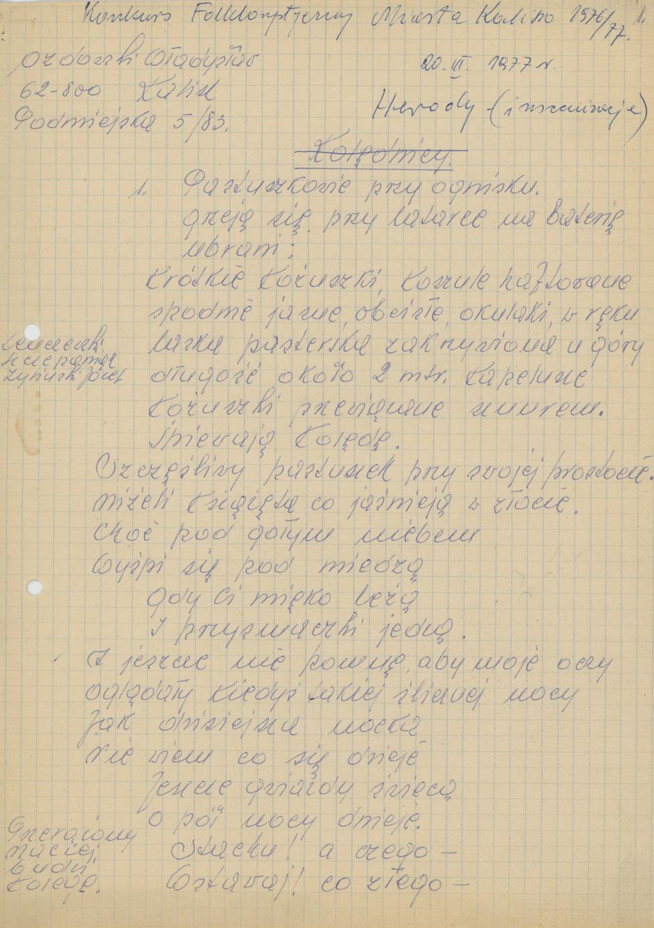 Herody - inscenizacja