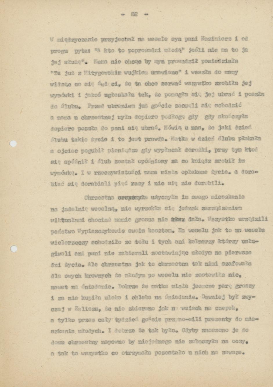 Pamiętnik Genowefy Górczyńskiej "Moi, ja i moje miasto", cz. 6
