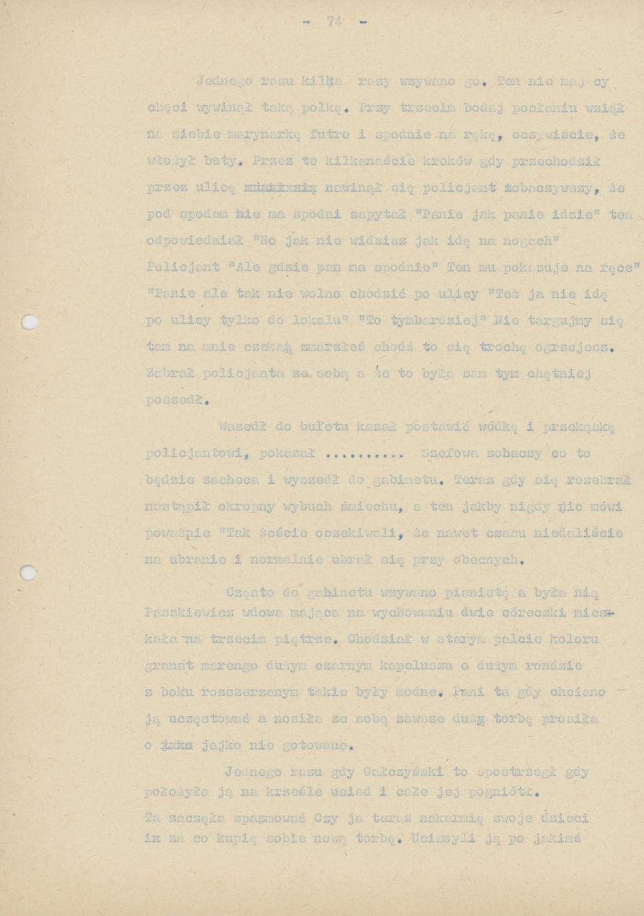 II część Pamiętnika rodzinnego i znajomych "Moi, ja i moje miasto", cz. 6
