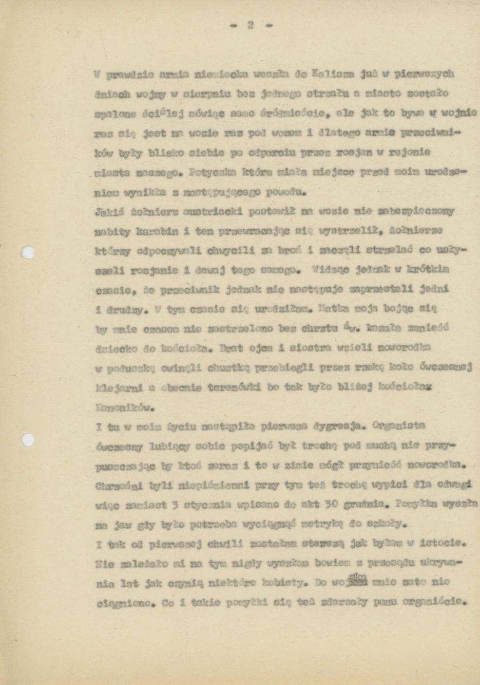 Pamiętnik Genowefy Górczyńskiej "Moi, ja i moje miasto", cz. 1