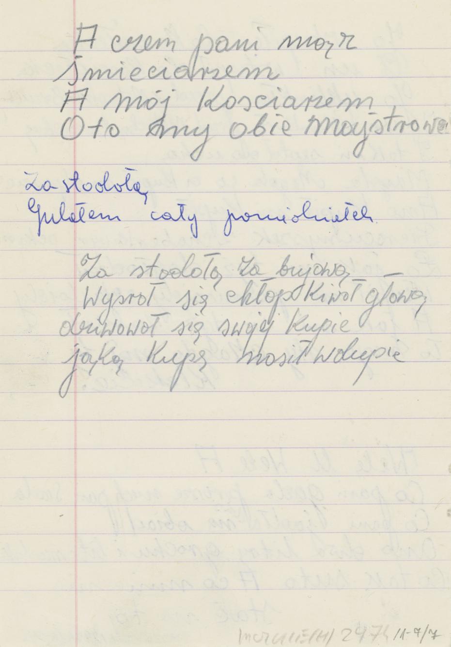 Wiersze humorystyczne