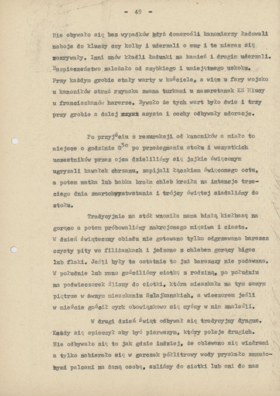 II część Pamiętnika rodzinnego i znajomych "Moi, ja i moje miasto", cz. 4