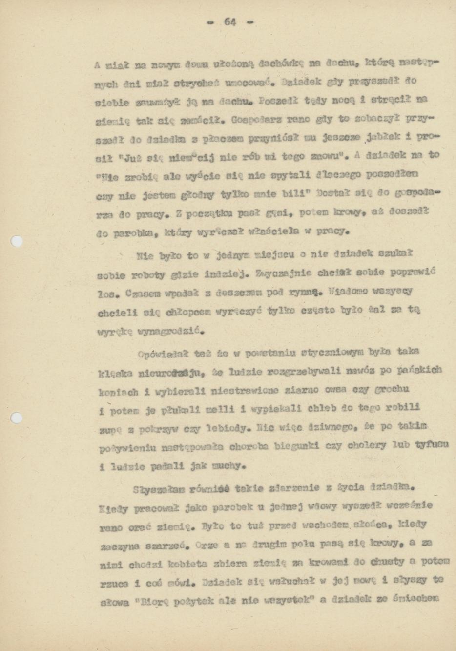 Pamiętnik Genowefy Górczyńskiej "Moi, ja i moje miasto", cz. 5