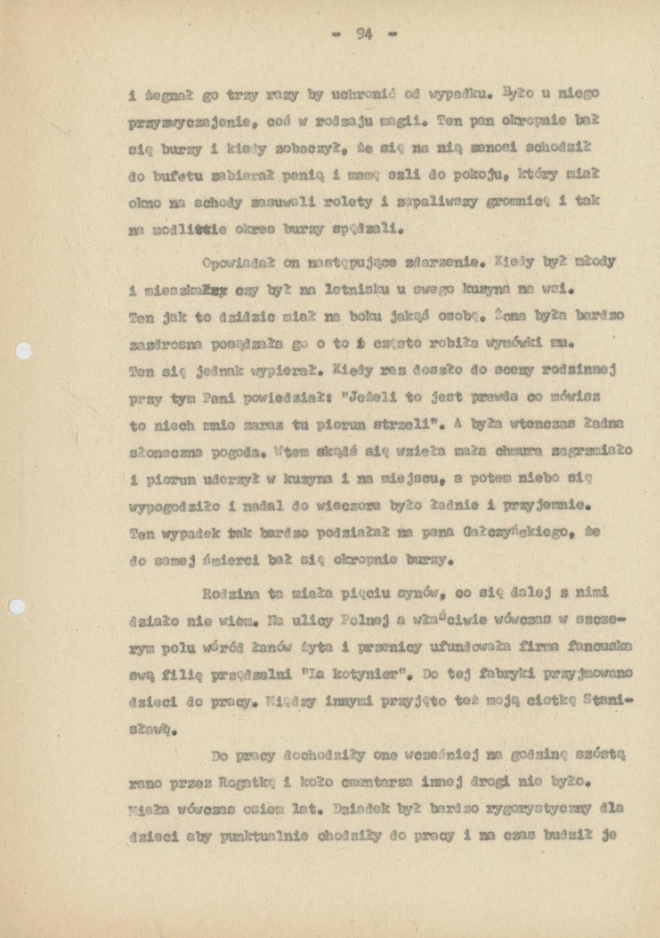 Pamiętnik Genowefy Górczyńskiej "Moi, ja i moje miasto", cz. 7