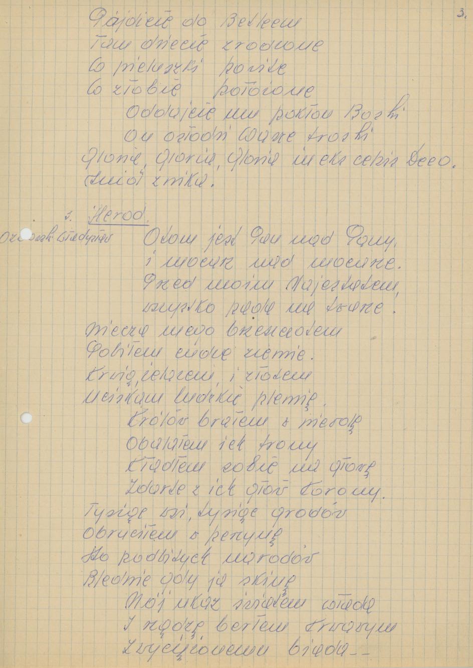 Herody - inscenizacja