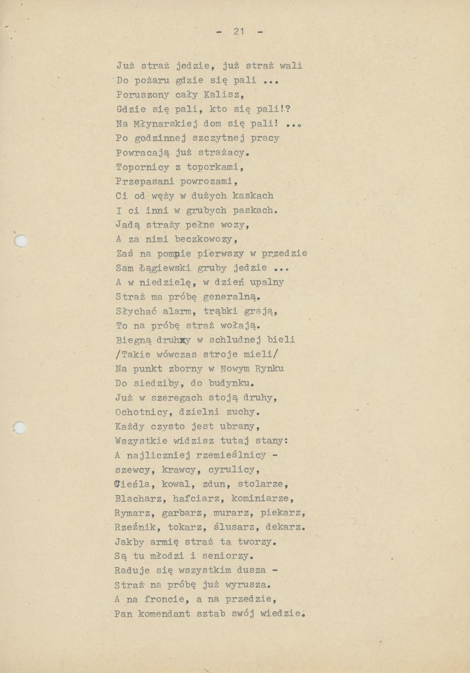 Stary Kalisz. Dzieje przeszłe wierszem, cz. 3