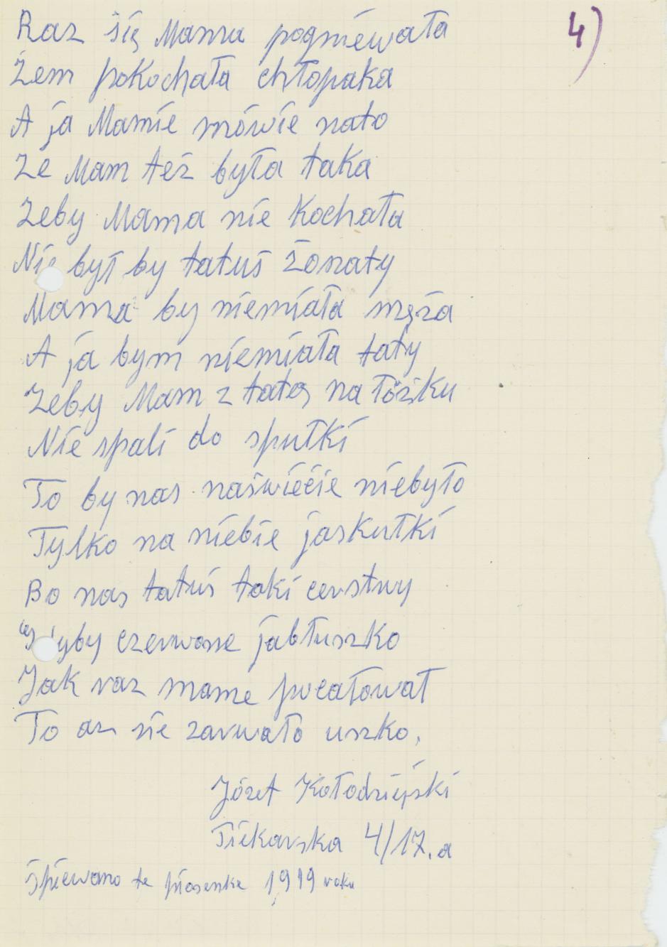 Raz się mama pogniewała