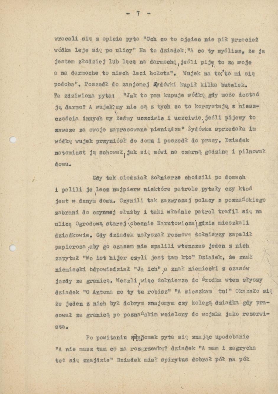II część Pamiętnika rodzinnego i znajomych "Moi, ja i moje miasto", cz. 1