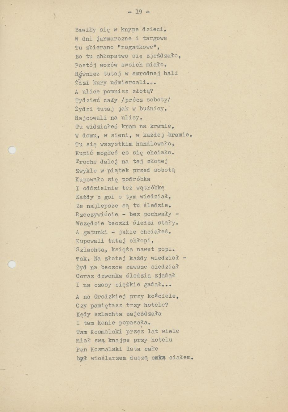 Stary Kalisz. Dzieje przeszłe wierszem, cz. 2