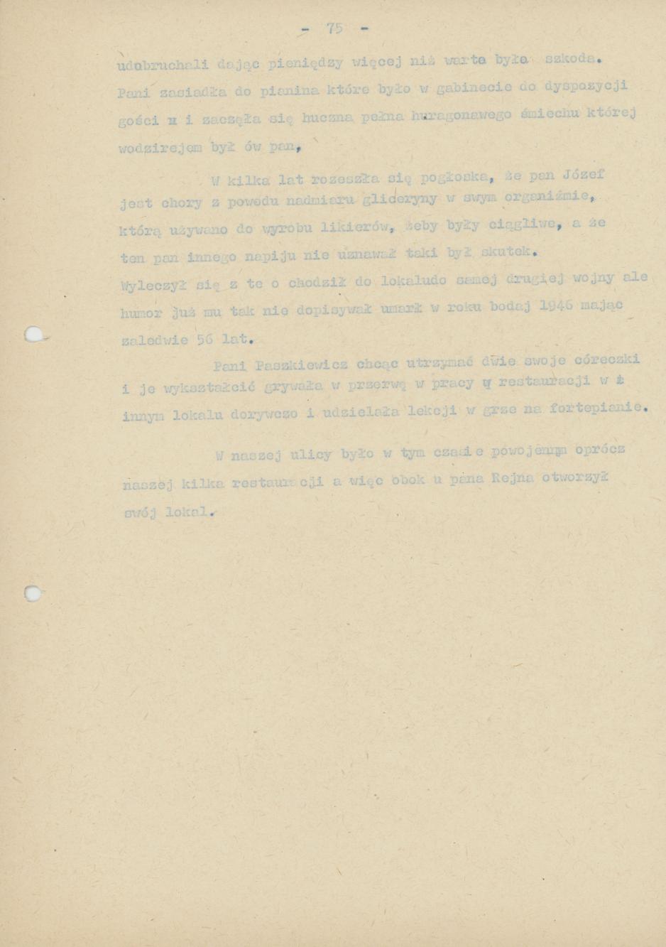 II część Pamiętnika rodzinnego i znajomych "Moi, ja i moje miasto", cz. 6