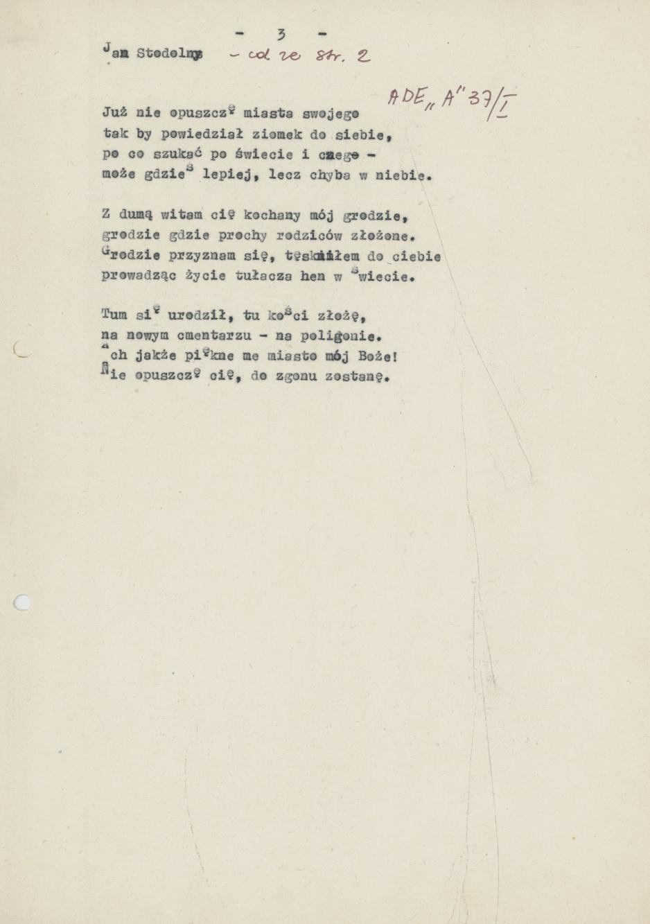 Zbiór wierszy, cz. 1