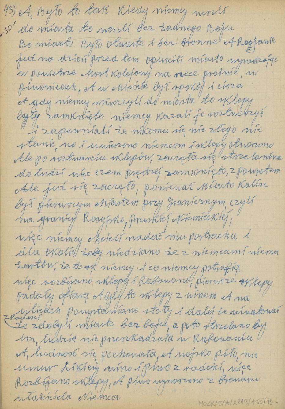 Mój pamiętnik oraz wspomnienia z moich młodych lat i z przeżyć z czasów I wojny światowej, cz. 4