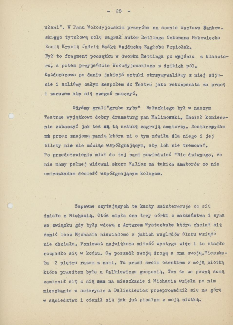 Pamiętnik rodziny i znajomych "Moi i ja i moje miasto", cz. 2