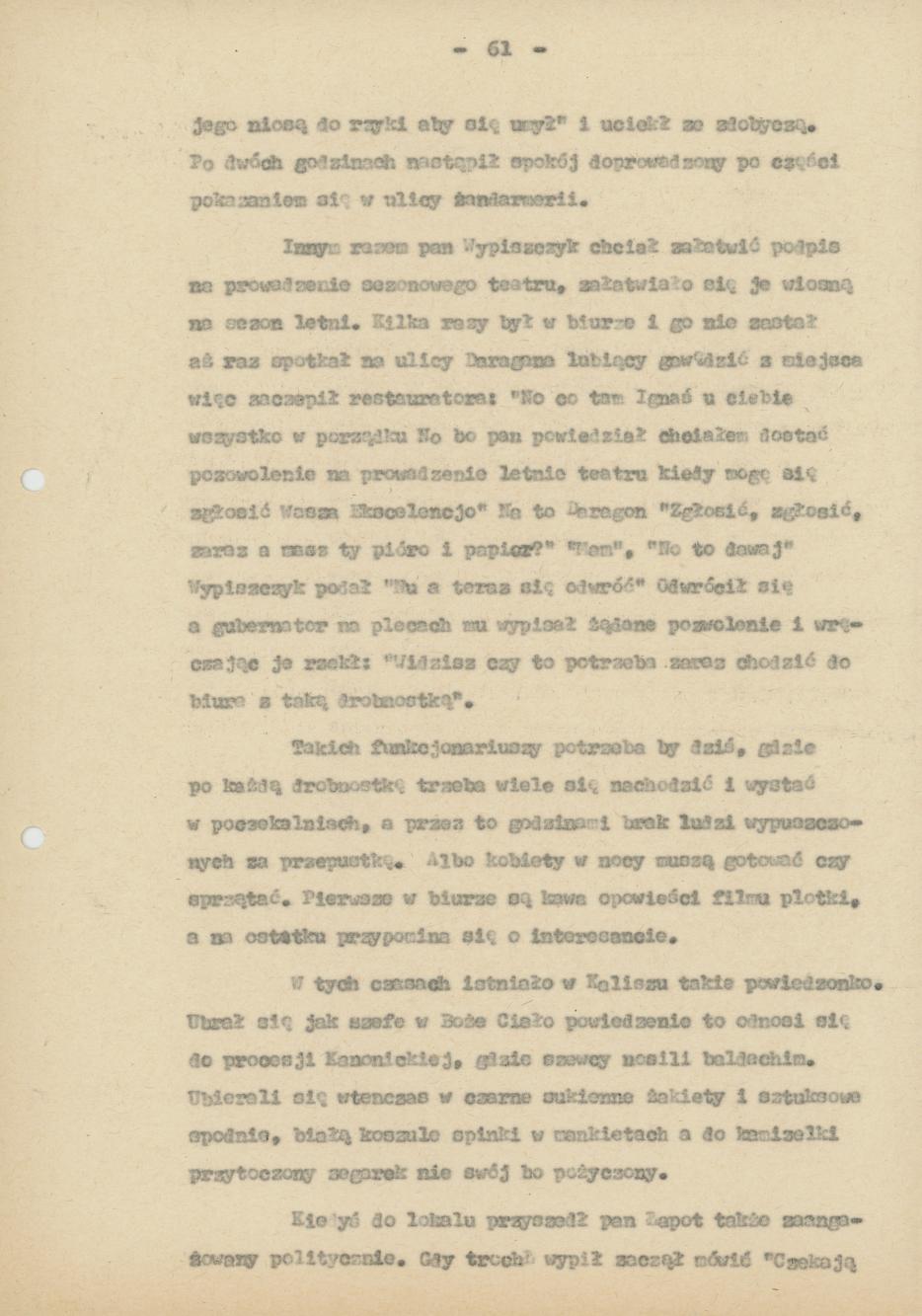 Pamiętnik Genowefy Górczyńskiej "Moi, ja i moje miasto", cz. 5