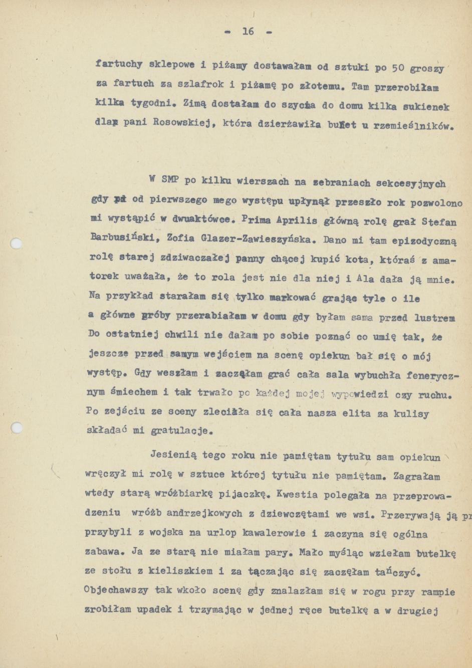 Pamiętnik rodziny i znajomych "Moi i ja i moje miasto", cz. 2