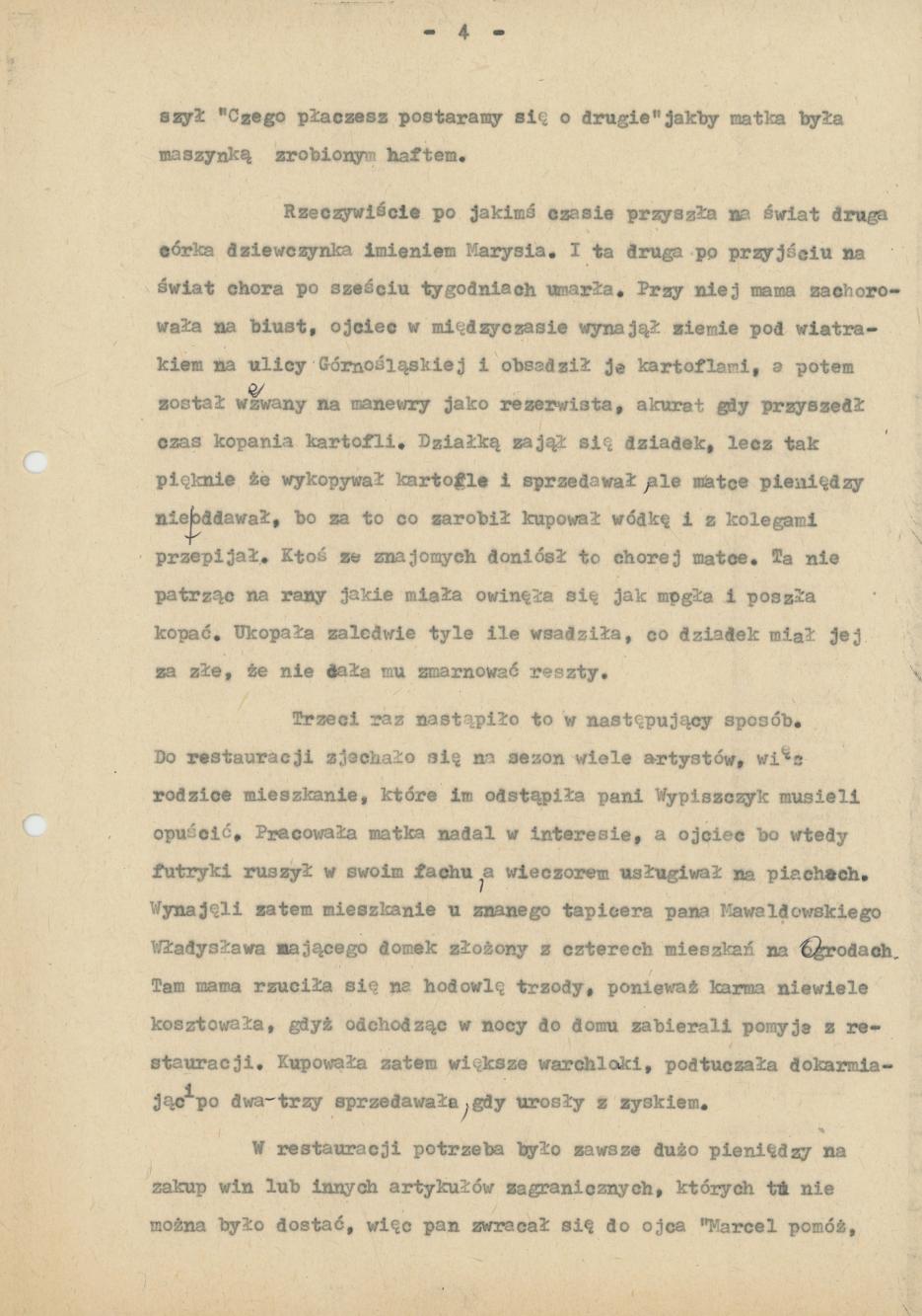 II część Pamiętnika rodzinnego i znajomych "Moi, ja i moje miasto", cz. 1