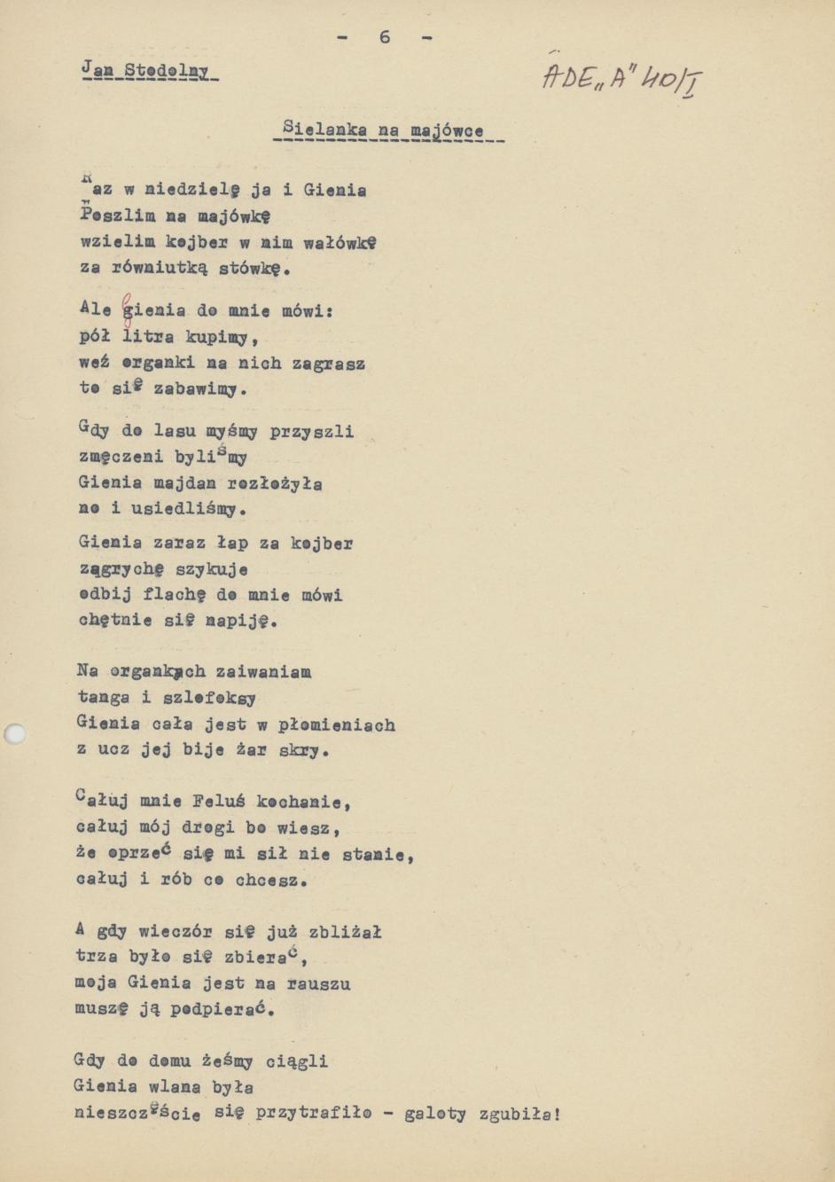 Zbiór wierszy, cz. 1