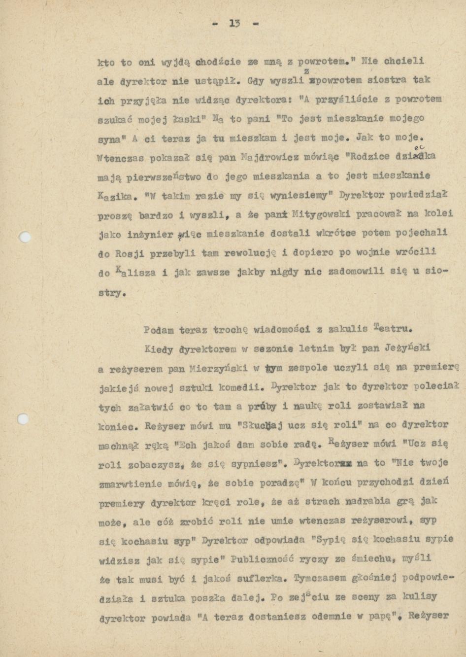 II część Pamiętnika rodzinnego i znajomych "Moi, ja i moje miasto", cz. 1