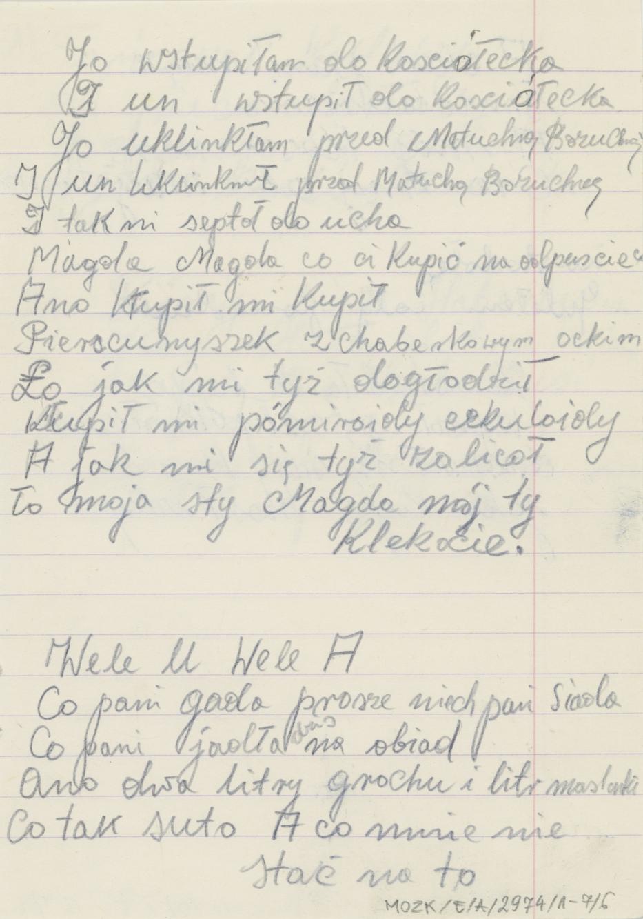 Wiersze humorystyczne