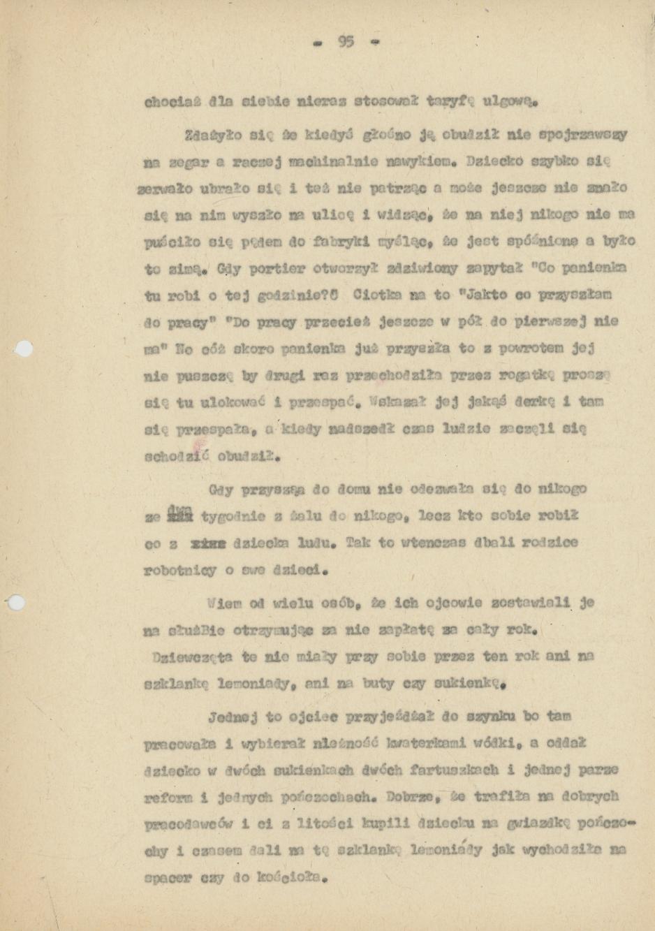 Pamiętnik Genowefy Górczyńskiej "Moi, ja i moje miasto", cz. 7
