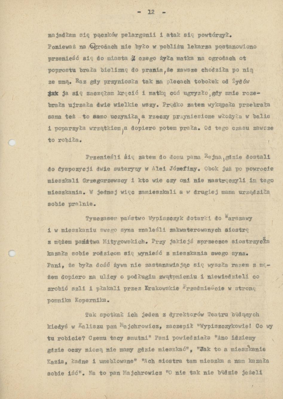 II część Pamiętnika rodzinnego i znajomych "Moi, ja i moje miasto", cz. 1