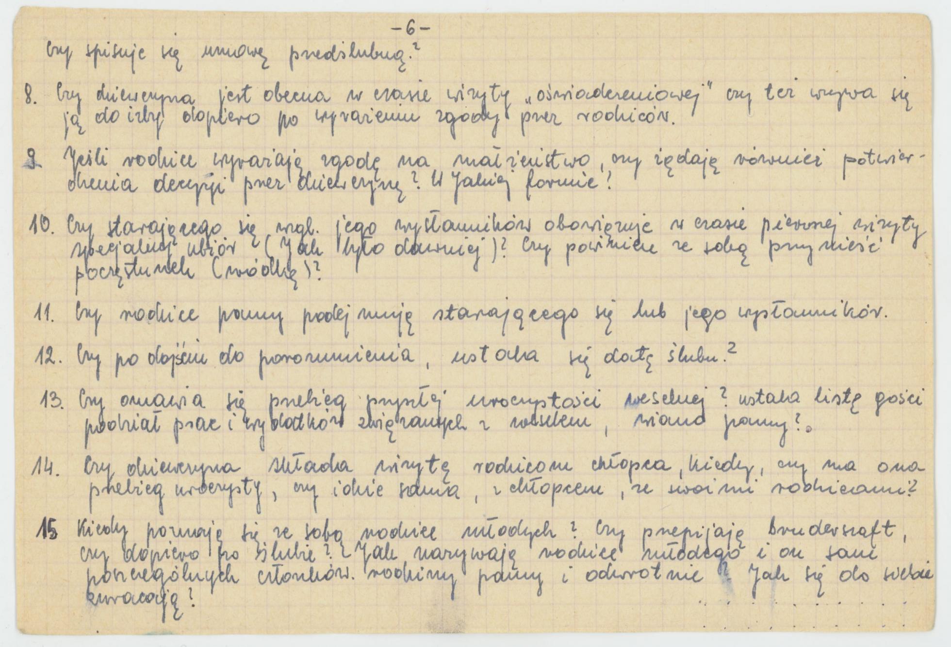 Zwyczaje i obrzędy weselne - wytyczne konkursu Koła Miłośników Folkloru Miasta Kalisza, cz. 1