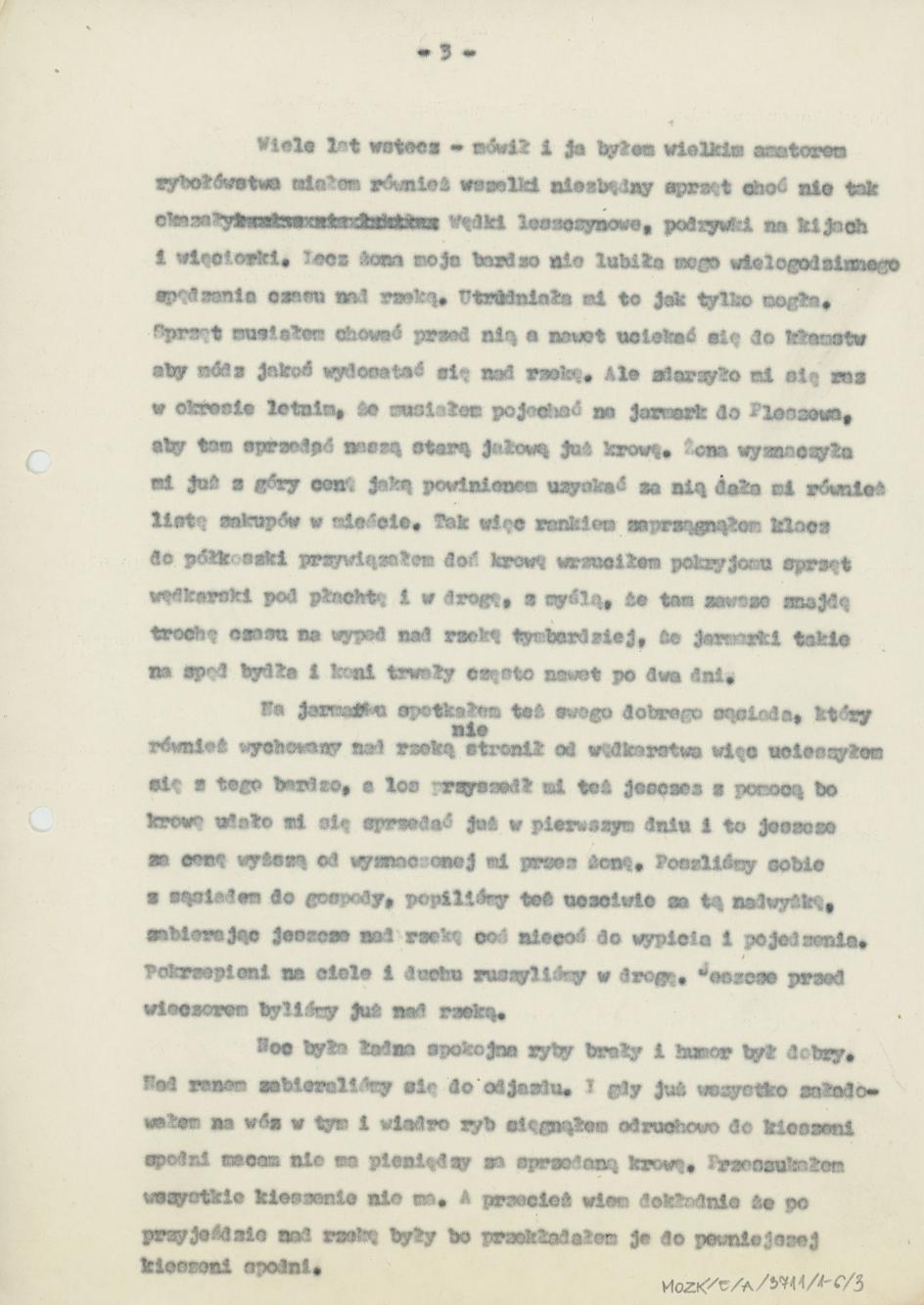 Dziwne zdarzenie na rybach