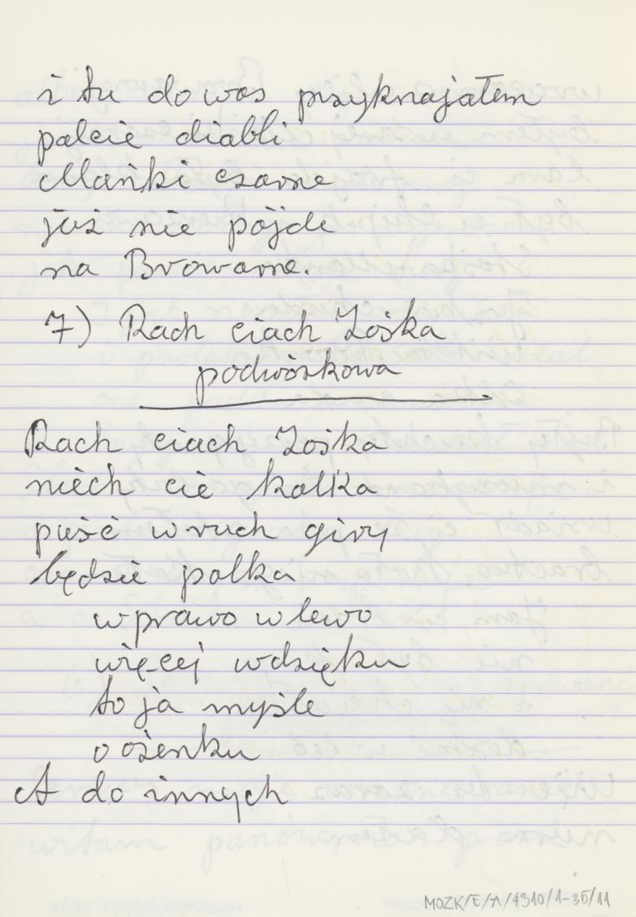 Stare piosenki, cz. 1