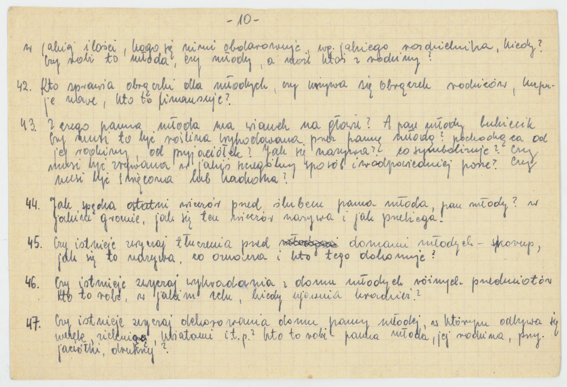 Zwyczaje i obrzędy weselne - wytyczne konkursu Koła Miłośników Folkloru Miasta Kalisza, cz. 1