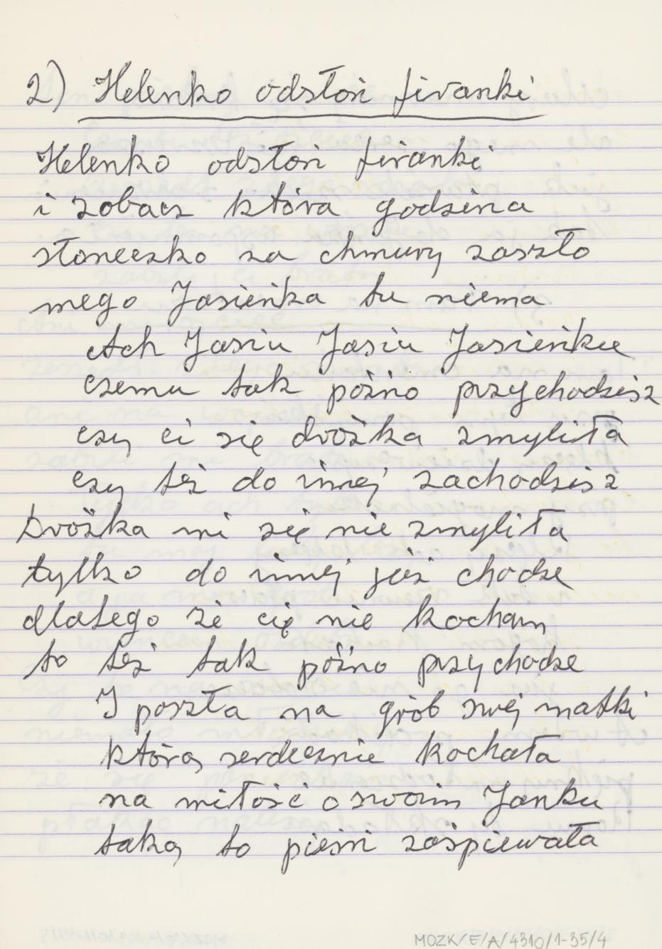 Stare piosenki, cz. 1