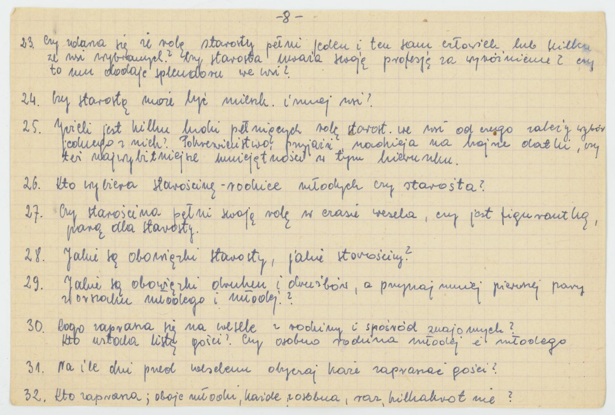 Zwyczaje i obrzędy weselne - wytyczne konkursu Koła Miłośników Folkloru Miasta Kalisza, cz. 1