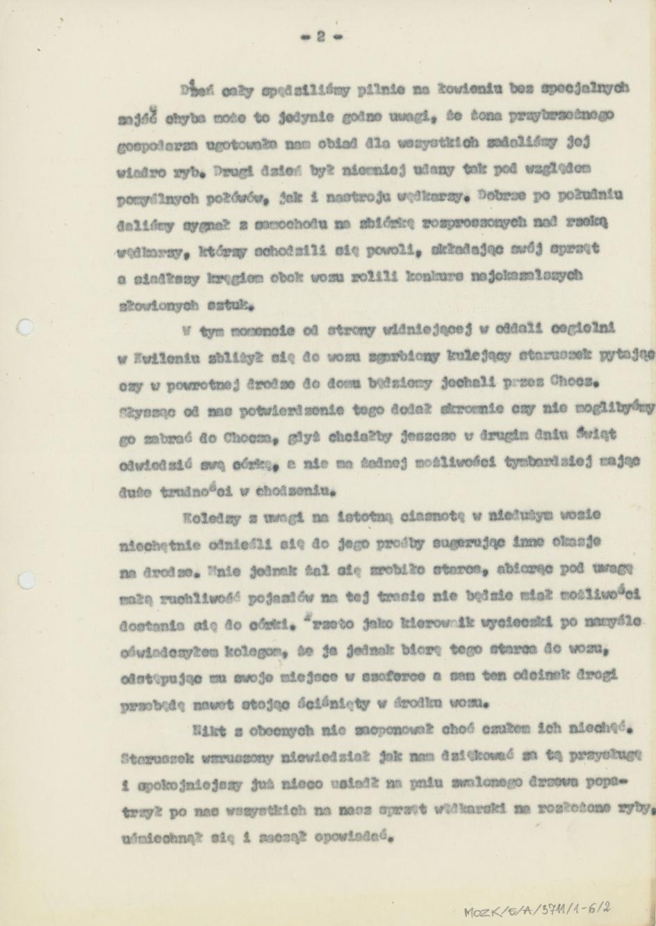 Dziwne zdarzenie na rybach