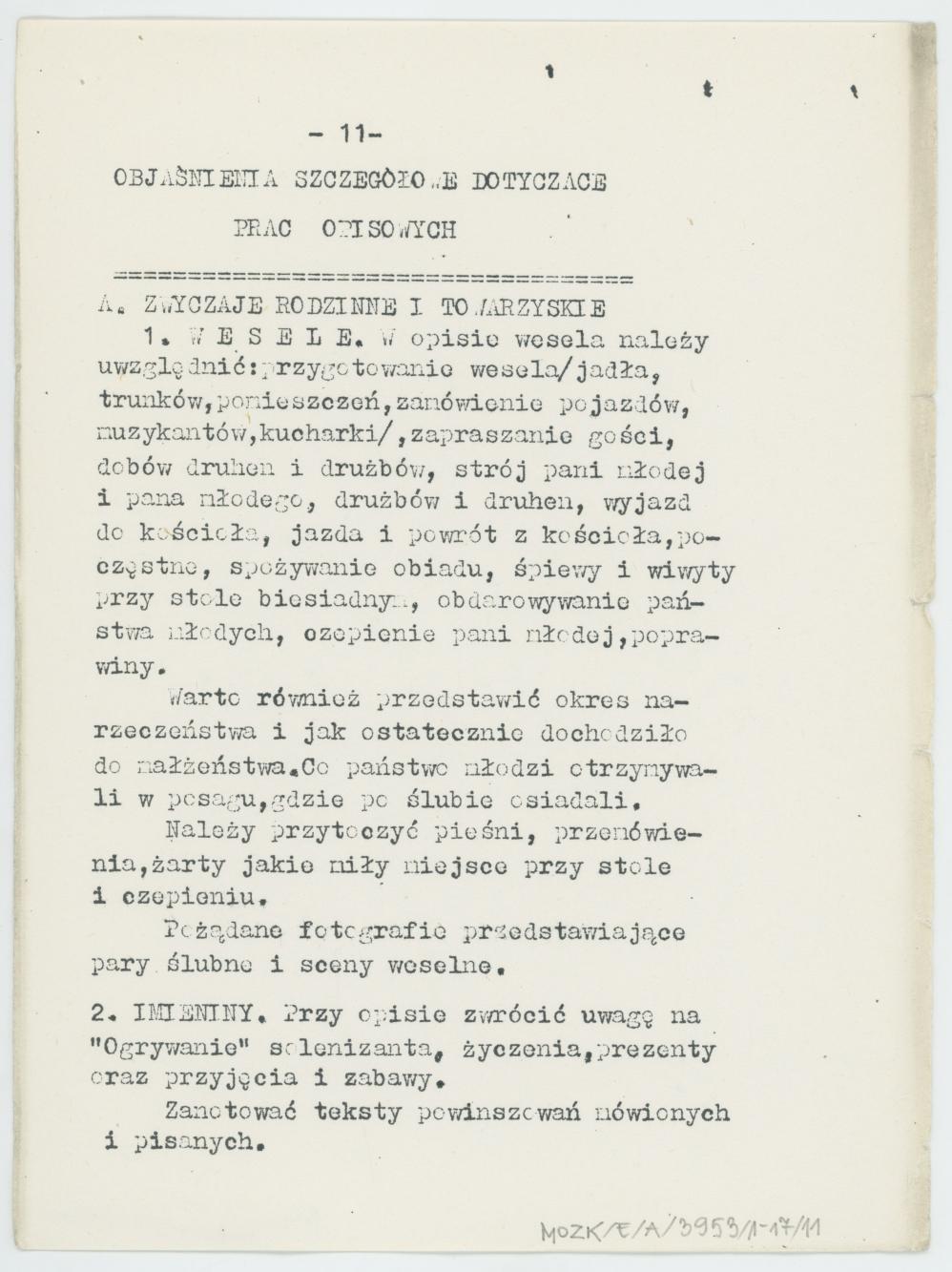 Uchrońmy od zapomnienia Folklor Kalisza - warunki konkursu, cz. 2