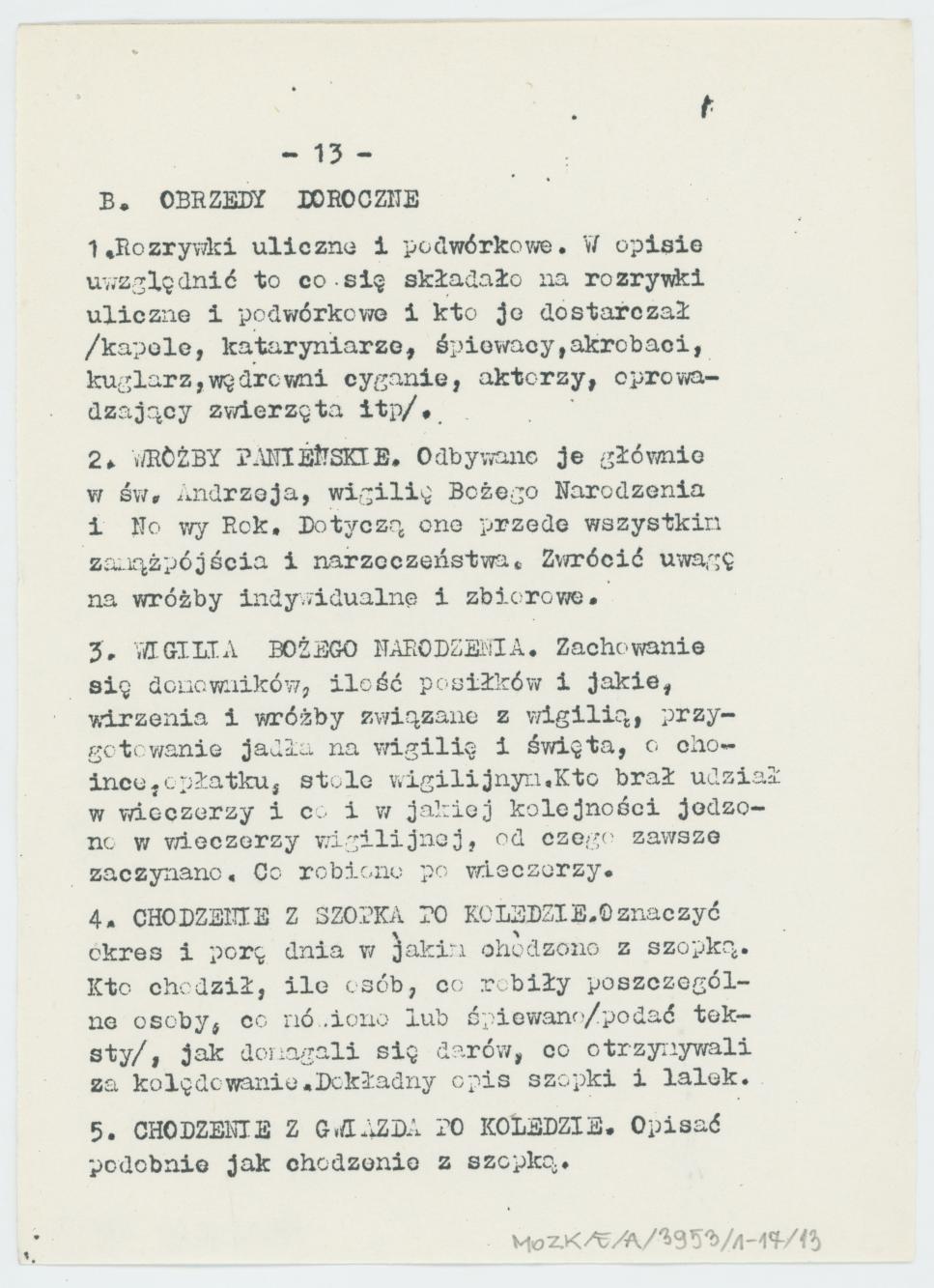 Uchrońmy od zapomnienia Folklor Kalisza - warunki konkursu, cz. 2