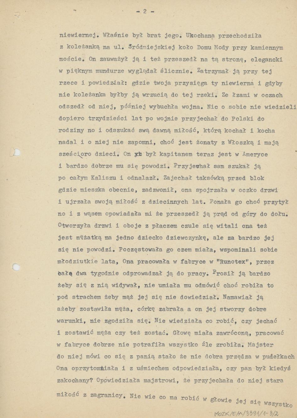 Romans z dzieciństwa