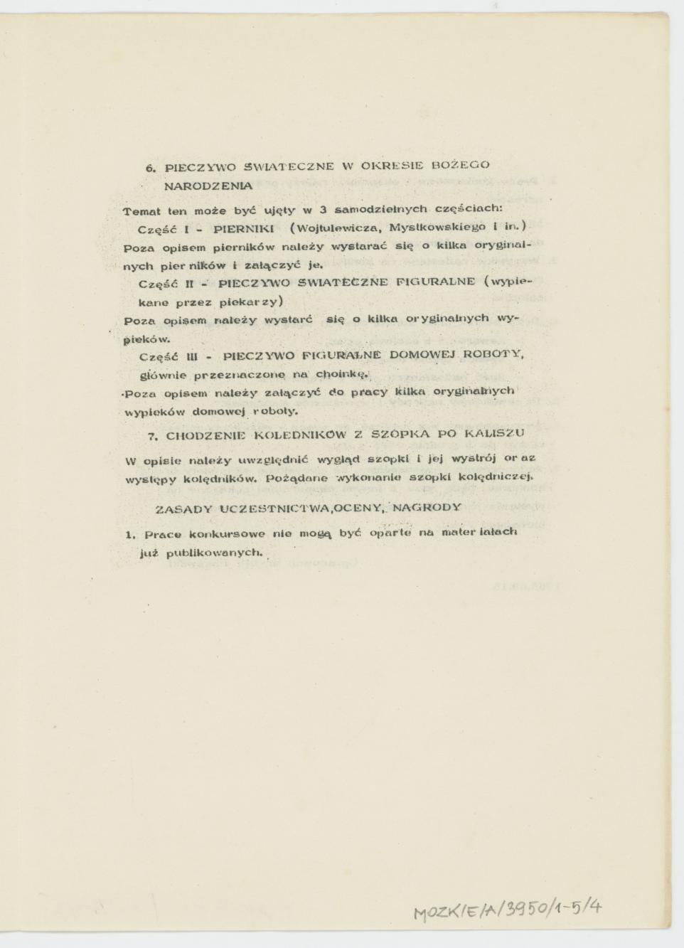 Uchrońmy od zapomnienia Folklor Kalisza