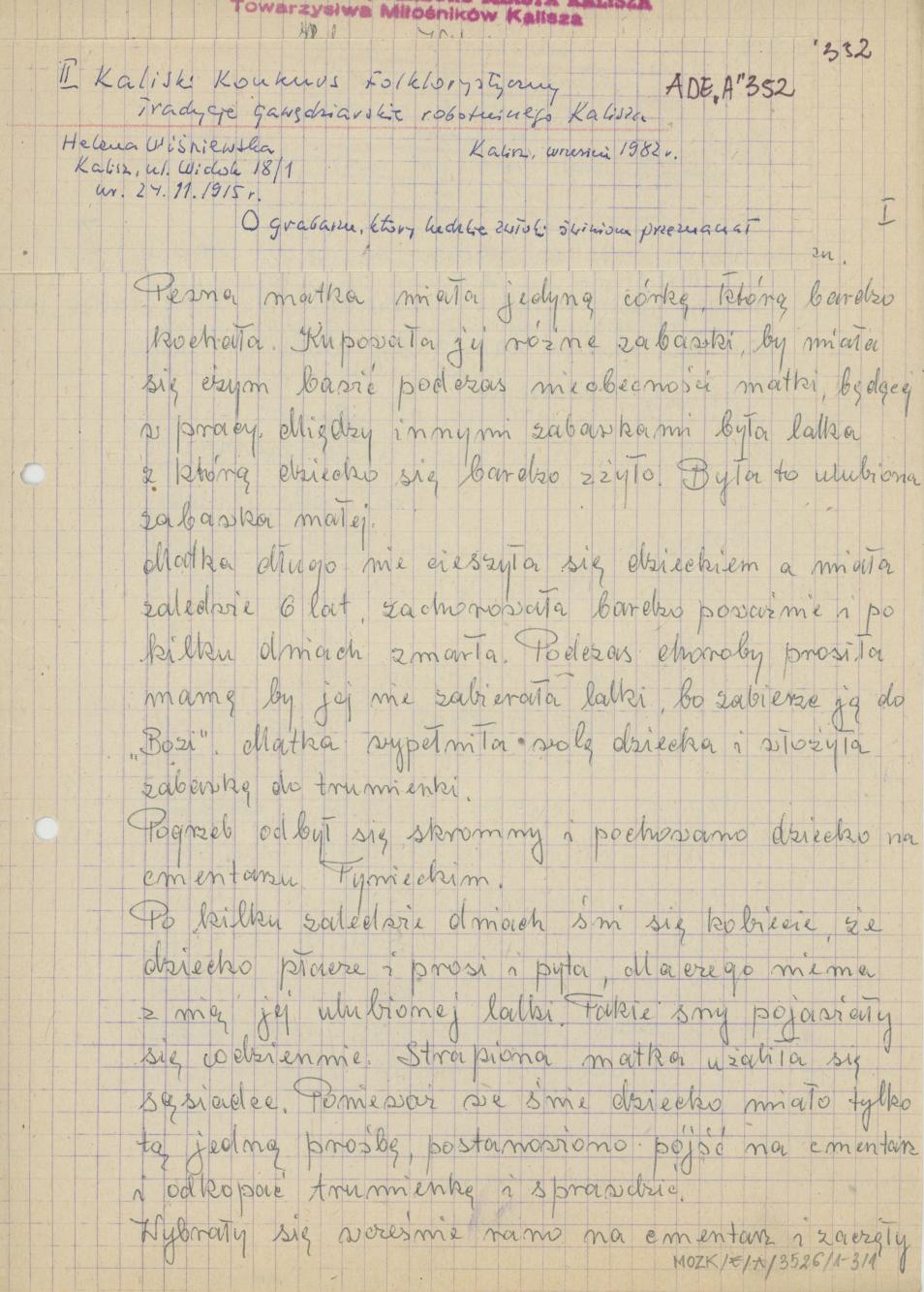 O grabarzu, który ludzkie zwłoki świniom przeznaczał