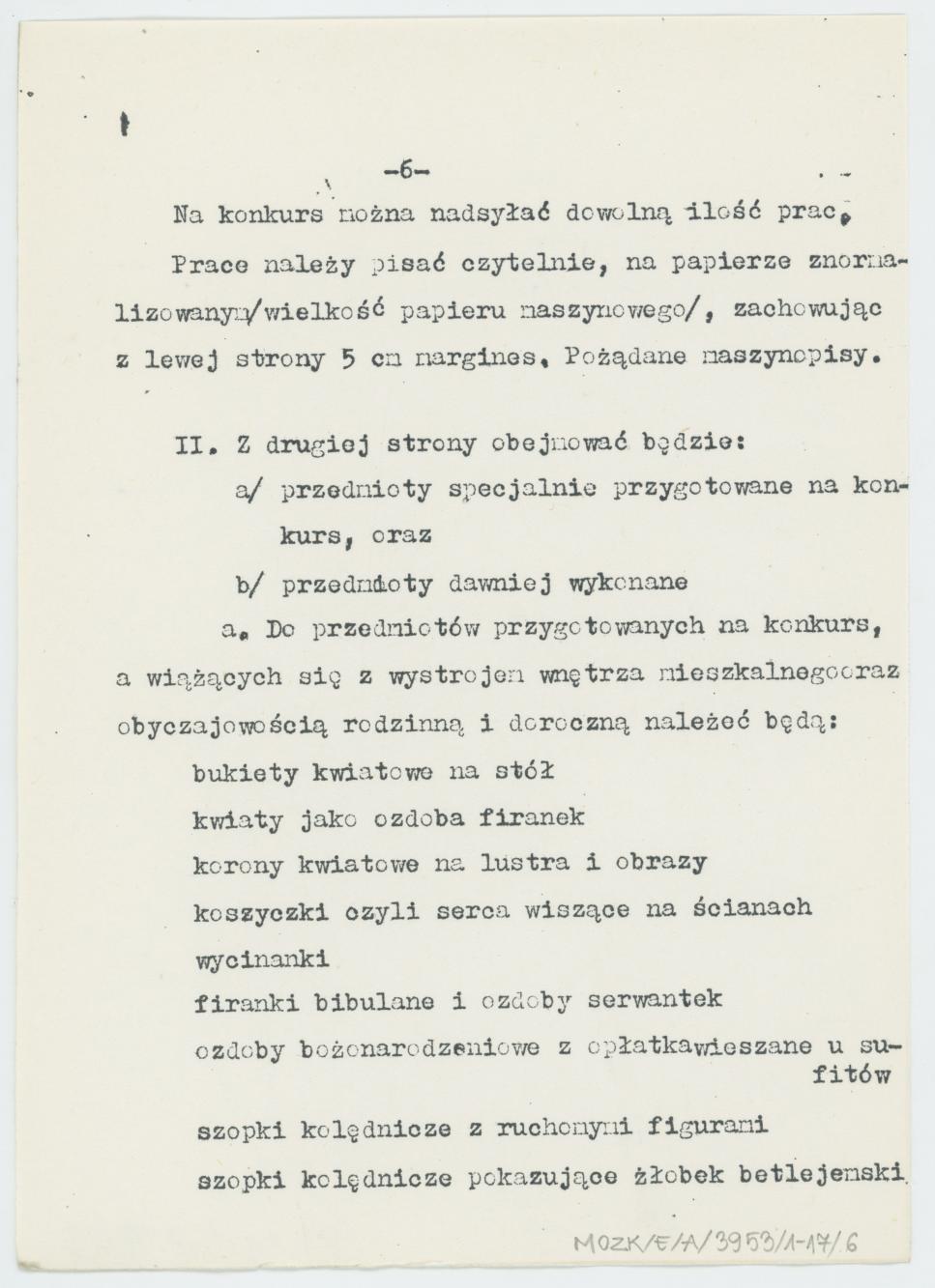 Uchrońmy od zapomnienia Folklor Kalisza - warunki konkursu, cz. 1