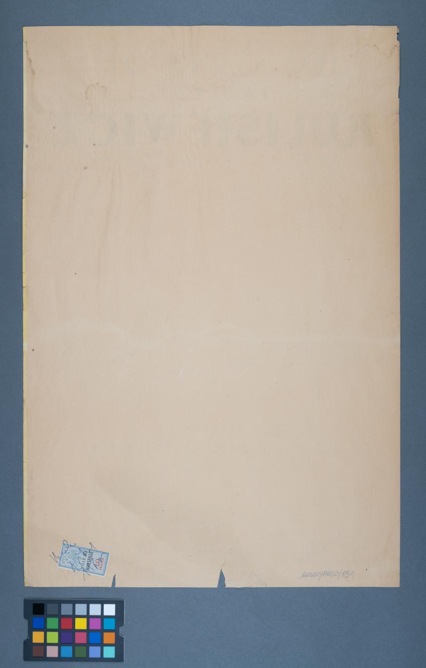 Plakat wystawy „Dessins de Tadeusz Kulisiewicz”