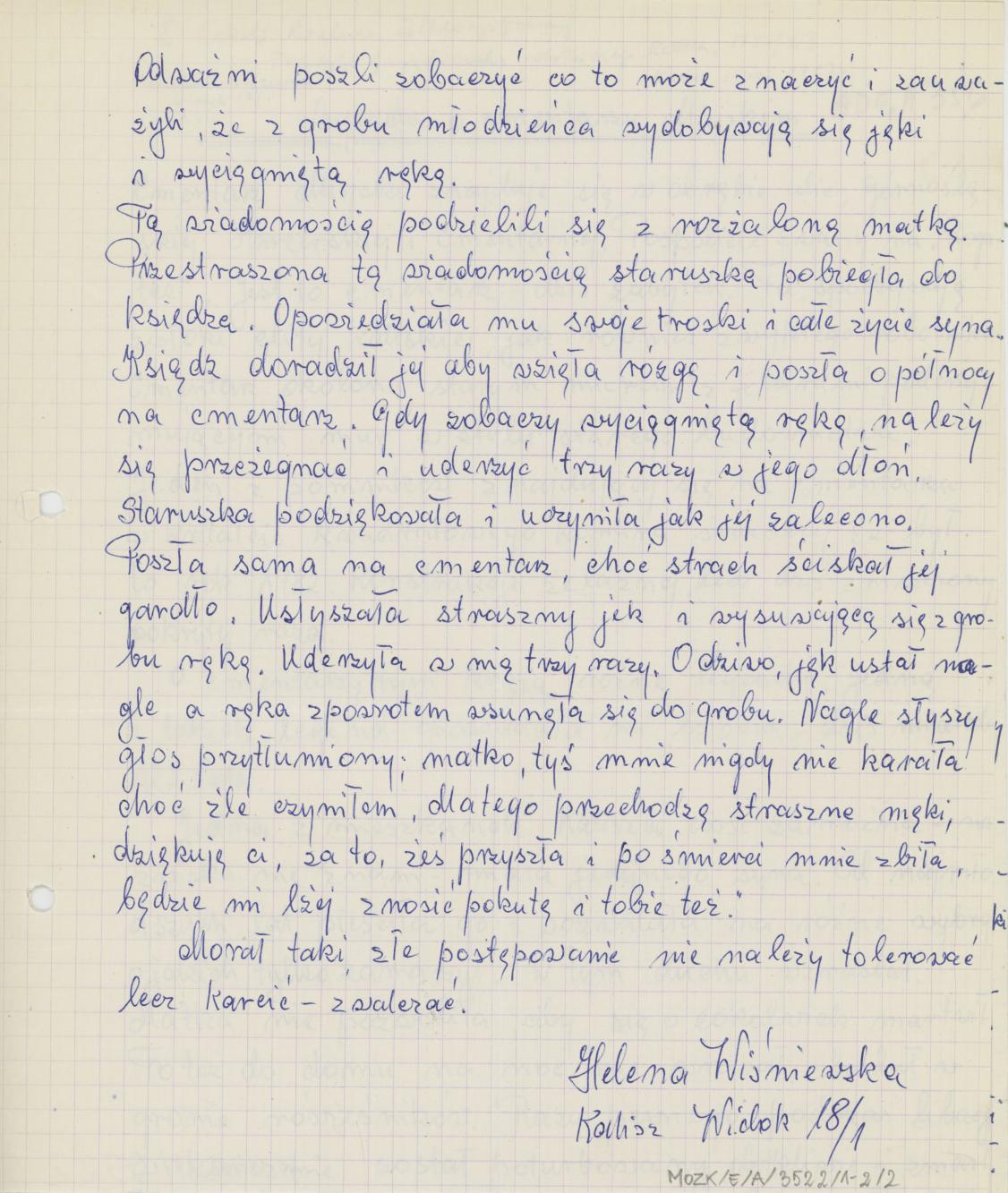 Legenda o cmentarzu miejskim