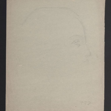 Studium głowy kobiety