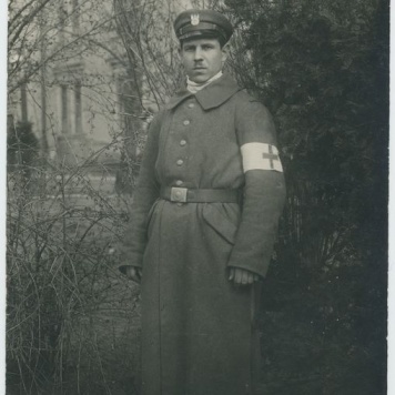 Sanitariusz ze Szpitala Wojskowego w Kaliszu