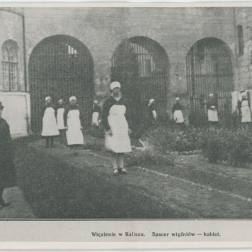 Więzienie w Kaliszu - spacer więźniarek