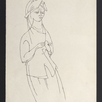 Szkic do portretu kobiety