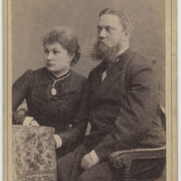 Portret kobiety i mężczyzny