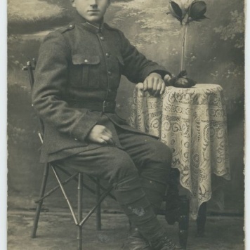 Portret mężczyzny w mundurze