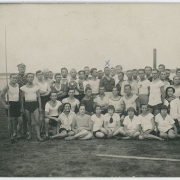 Sportowcy Kaliskiego Klubu Sportowego, Żydowskiego Klubu Sportowego i Polskiego Towarzystwa Gimnastycznego „Sokół”