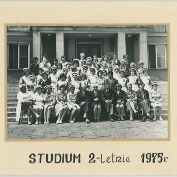 Uczennice Medycznego Studium Zawodowego wydziału Pielęgniarstwa w Kaliszu